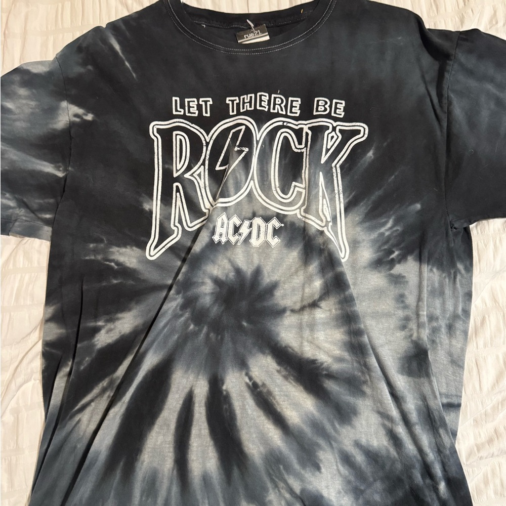 AC/DC Let There Be Rock Tie-Dye T-Shirt